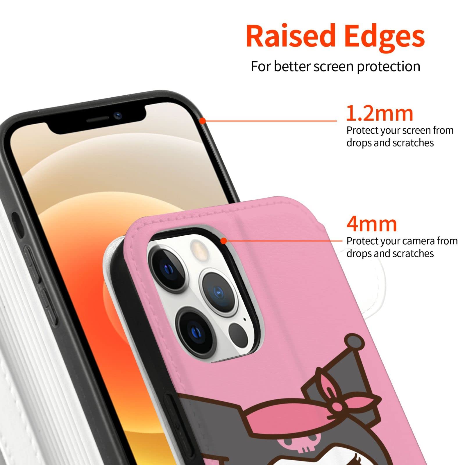 Amazon.co.jp: クロミ iPhone12ProMax手帳型ケース iPhone12プロ
